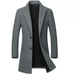 Lars Amadeus Men's Classic Solid Color Single Breasted Business Winter Coat undefined out of 5 stars with 0 reviews be the first!